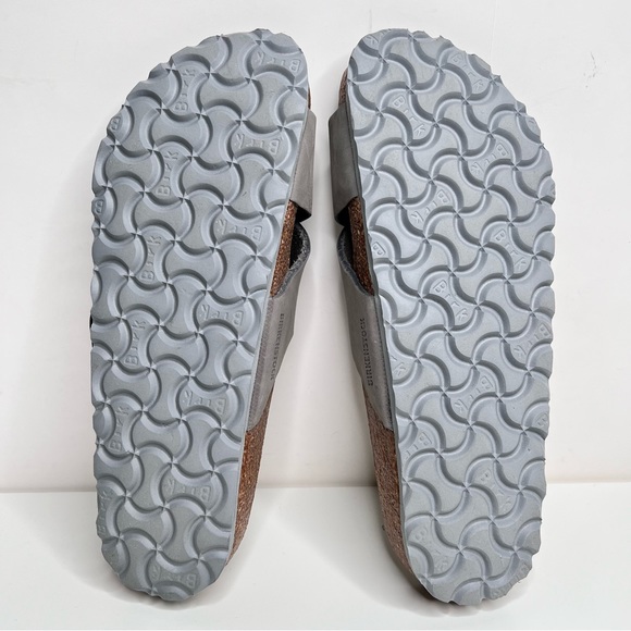 BIRKENSTOCK Siena Soft Footbed Nubuck Leather Dove Gray Size 37 EU 6 - 6.5 US - Picture 10 of 13